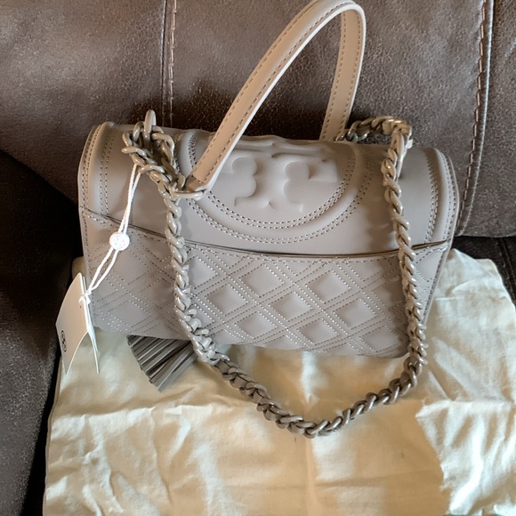 Tory Burch Fleming Matte Small Convertible Shoulder Bag - Picture 6 of 15